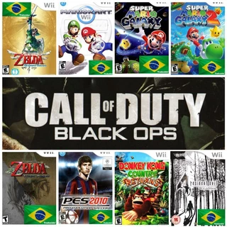 Nintendo Wii Completo Lotado de jogos - Wii Desbloqueado - Wii Destravado - Wii Completo