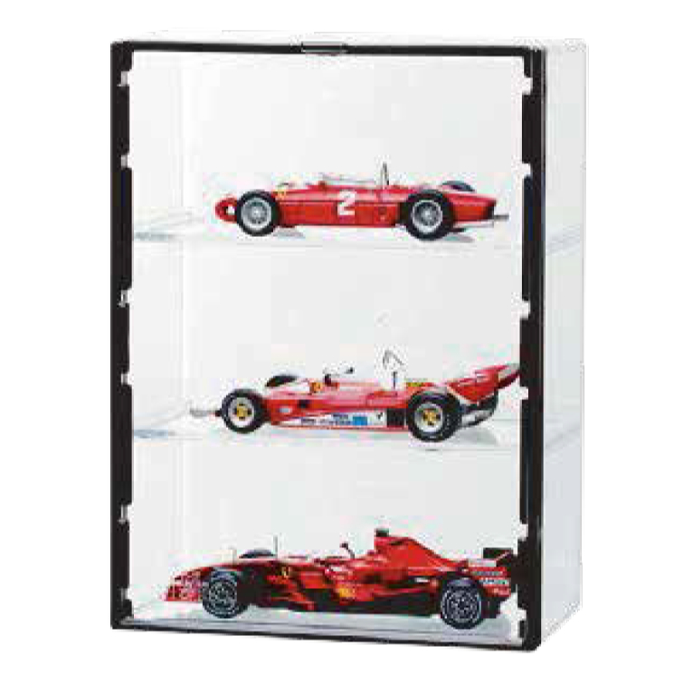 Expositor Acrílico Para Miniaturas 1:64/1:43/1:32 – 3 Carrinhos – Multiuso Colecionador | Display