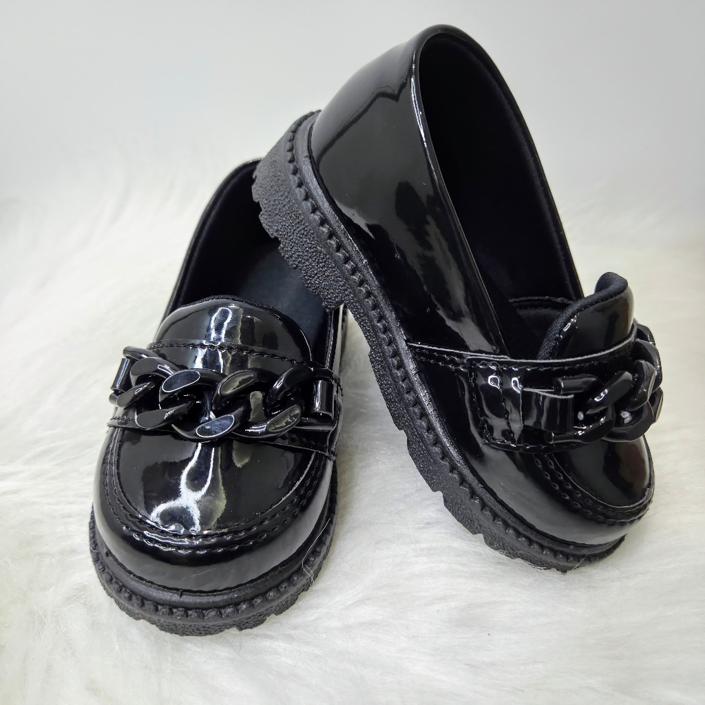 Sapato Infantil Menina Oxford Mocassim Criança Menina Chique Social ...