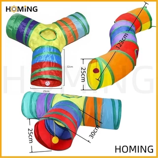 Brinquedo Para Pets Túnel Labirinto Para Gatos Colorido HOMING