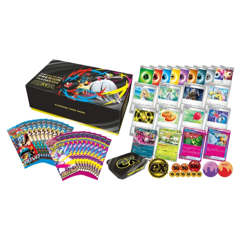 Pokémon MEGA Premium Trainer Box Versão Japonesa , Nova E Fechada