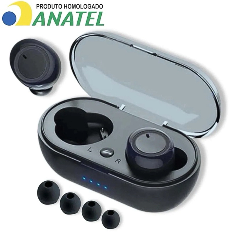 Fone foninho bluetooth de Ouvido Intra-auricular Bluetooth sem fio TWS ...