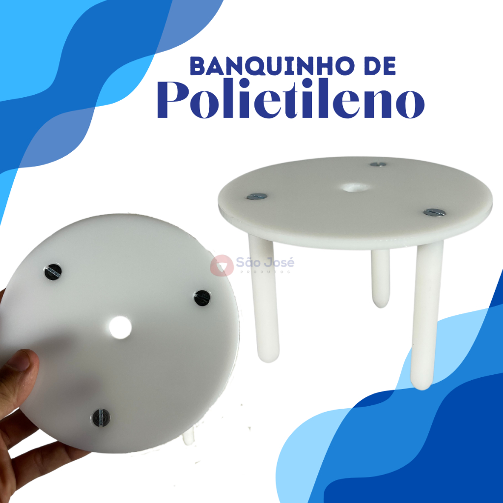 Suporte Para Bolo Banquinho 15 Cm - Unidade Monte Seu Kit