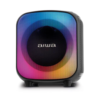 Caixa Amplificada Aiwa AWS-PB-07 Party Box 100W Woofer Tweeter IPX4 Preto