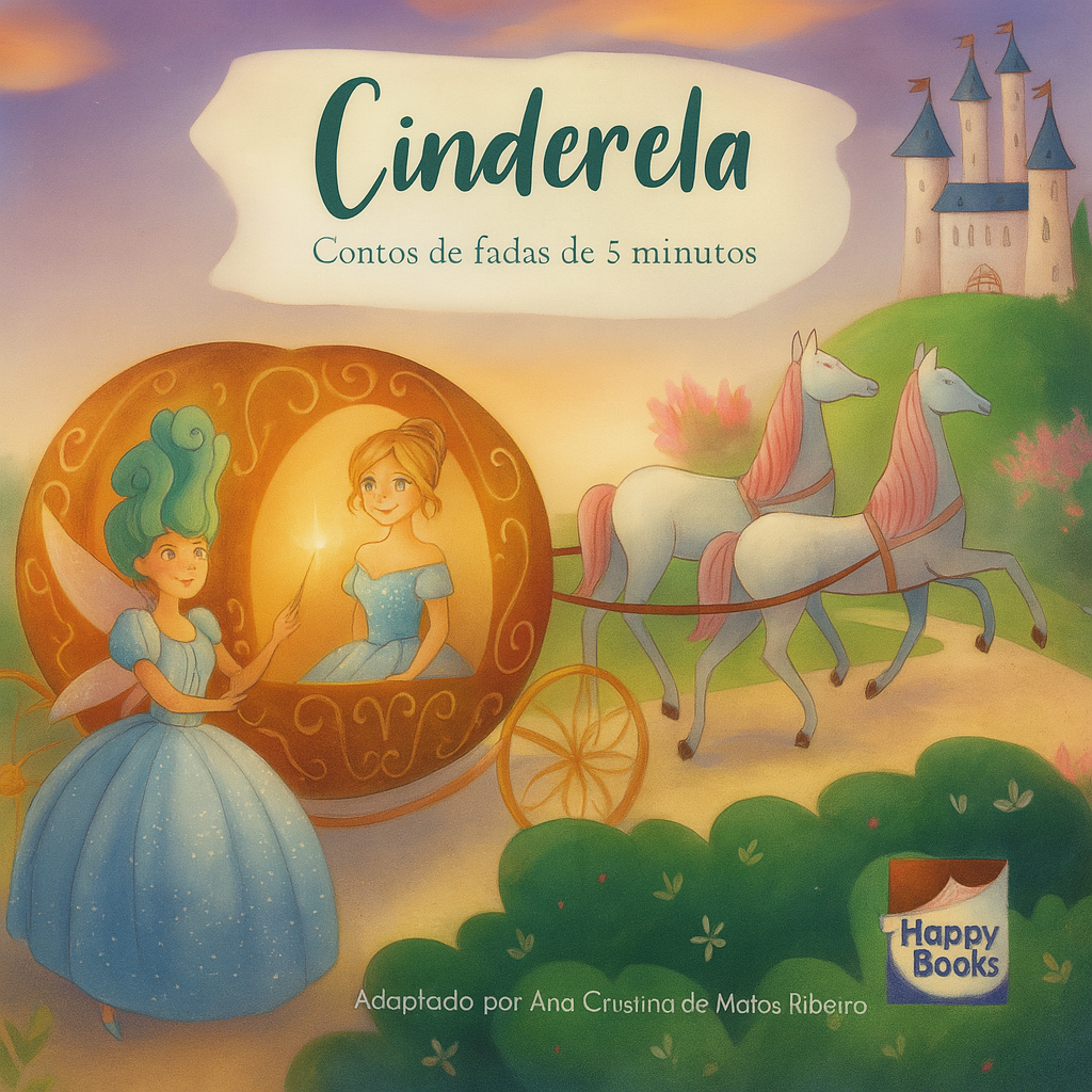 Livro Infantil Contos de Fadas de 5 Minutos Cinderela | Shopee Brasil
