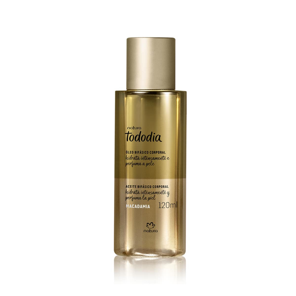 Óleo Corporal Bifásico Natura Tododia Macadâmia 120ml | Shopee Brasil
