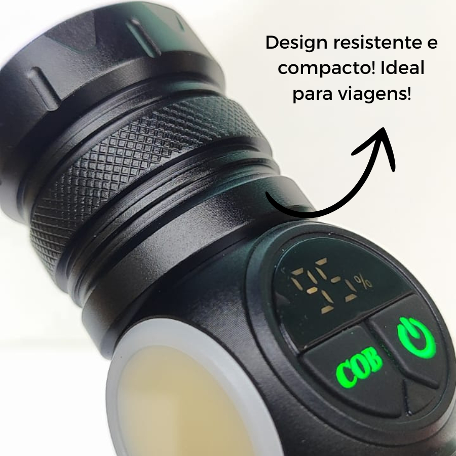 Lanterna Mais Forte do Mundo Bmax Original Portátil Magnética C