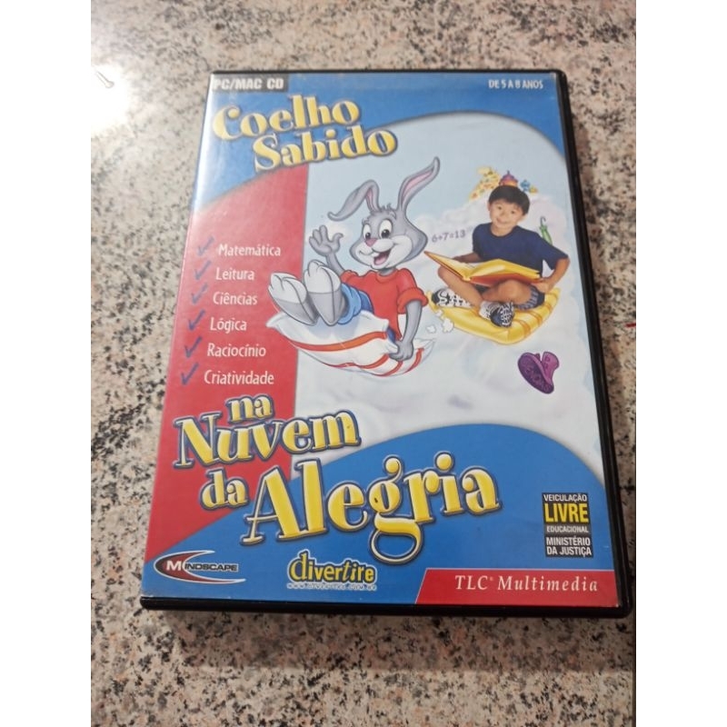 Jogo de PC Coelho Sabido - Na Nuvem da Alegria - 1° série