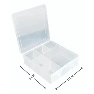 50 (UNIDADES) Caixa Organizadora 6 divisórias - Lembrancinha / Guloseimas em Oferta na Shopee