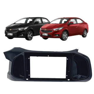 Moldura Painel Multmidia 9 Polegadas Chevrolet Onix 12/19 Joy 19/...Prisma G2 13/19 Black Piano em Oferta na Shopee