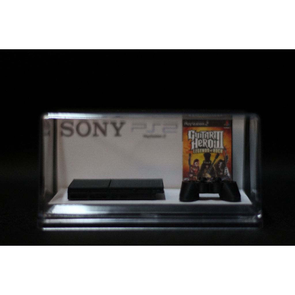 Miniatura PlayStation 2 Slim Escala 1:5 | Impressão 3D | Item Geek ...