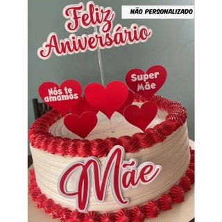 bolos decorados dia das mães em Promoção na Shopee Brasil 2025