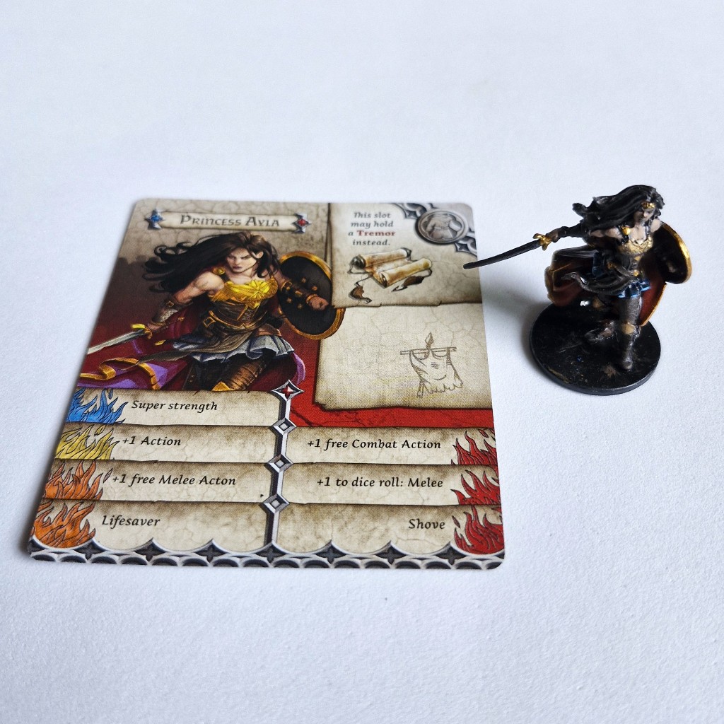 Princess Ayla (c/ Pintura) - Survivor | Sobrevivente - Zombicide Black ...