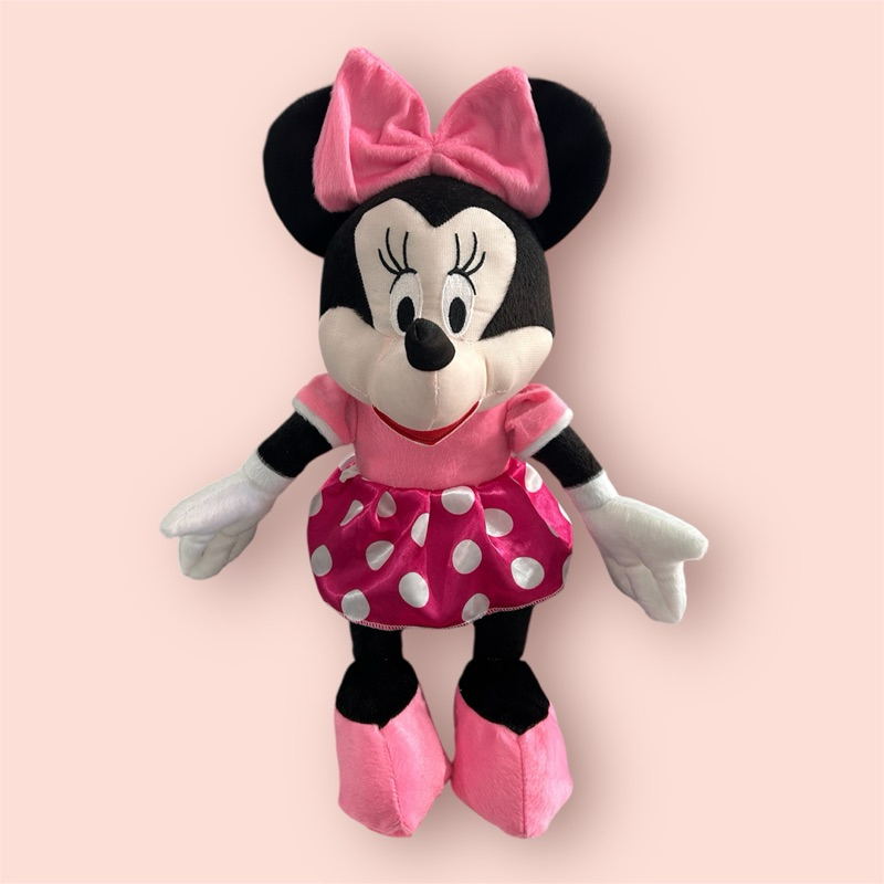 Pelúcia Minnie Rosa 50cm Original Disney | Fofa, Macia e Colecionável ...