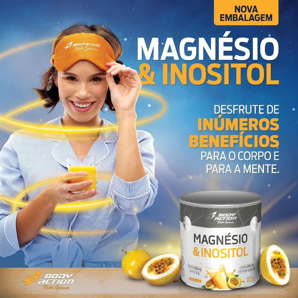 ✨ Magnésio + Inositol: Mais Equilíbrio para o Seu Dia! 💪🌿**