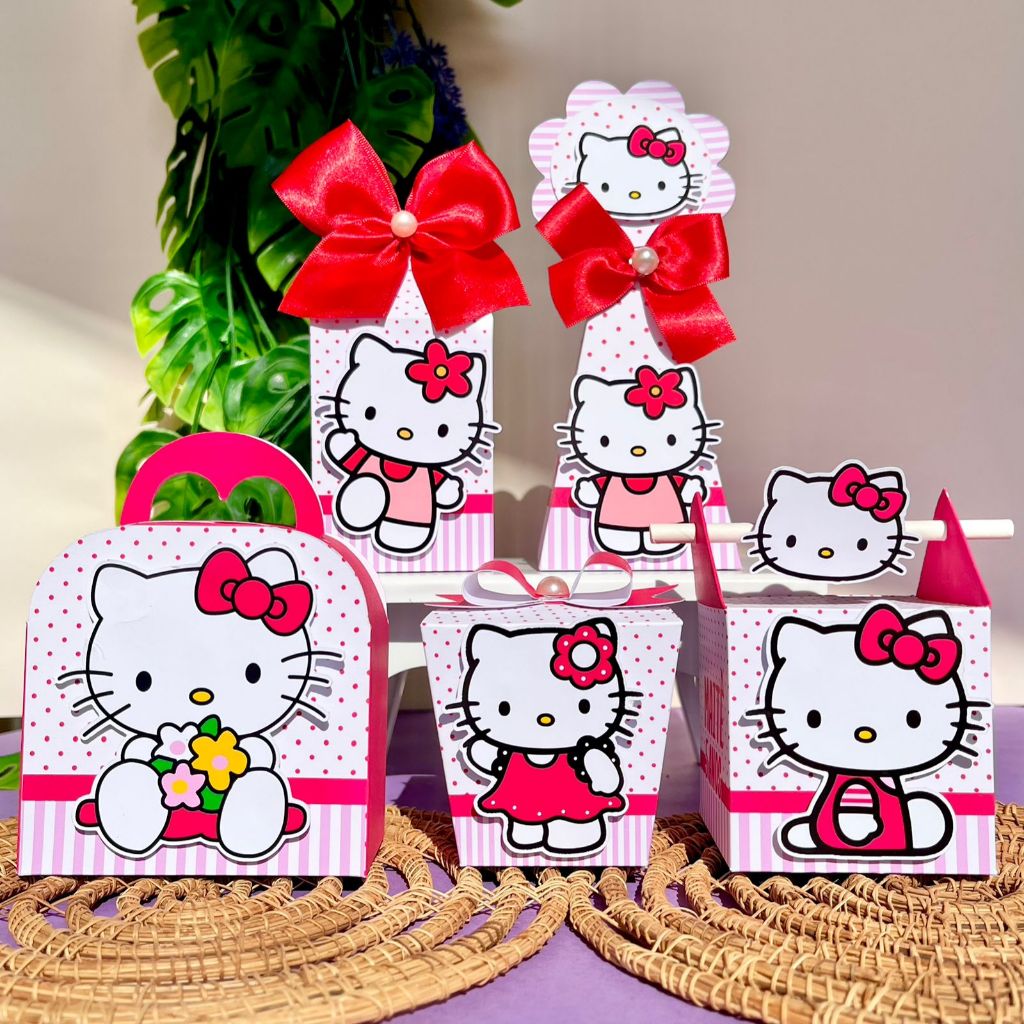 Kit Personalizado com Apliques 3d Hello Kitty | Personalizados ...