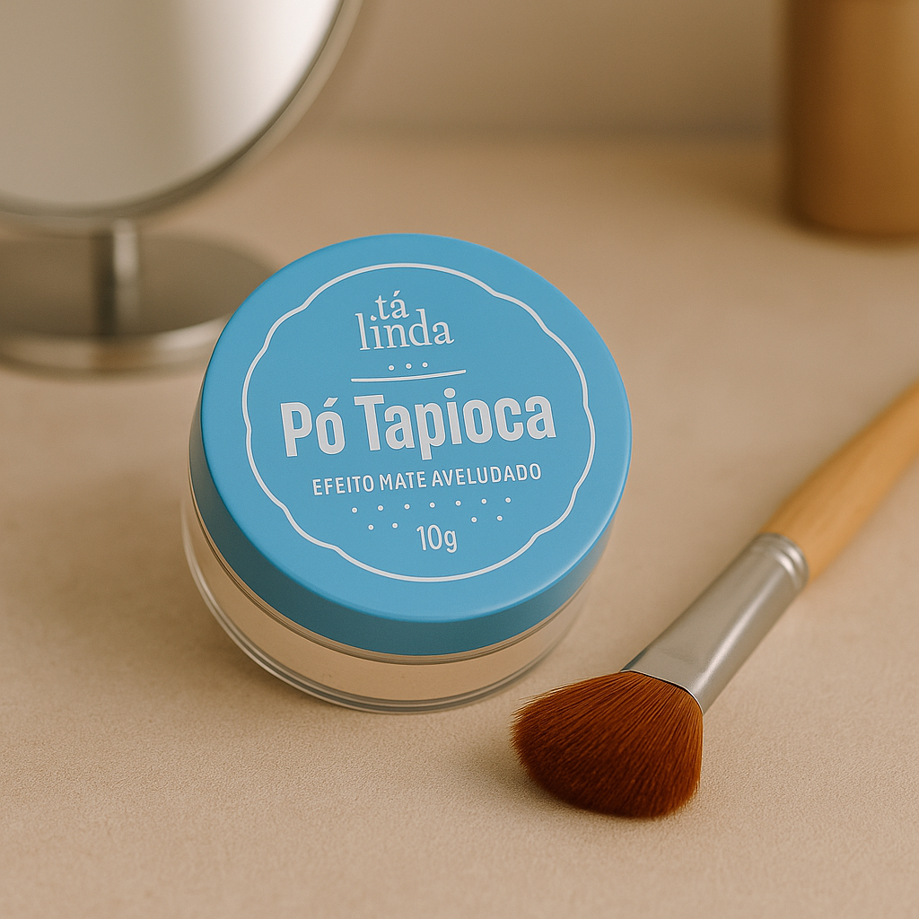 Pó Facial Tapioca – Super Poderes – Cobertura Leve e Efeito Natural ...