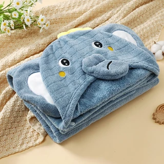 💓Toalha de Banho  Bebê Com Felpuda Capuz Infantil Recém Nascido com Orelhinha Menino e Menina 138*68cm  FTB0632 em Oferta na Shopee