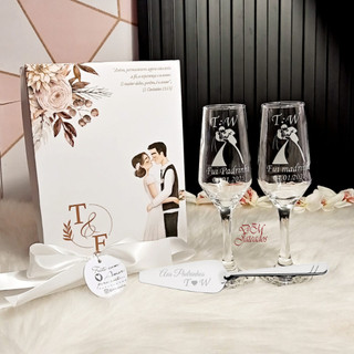 Kit 8 Taças Champanhe - Copos Longos 170g Para Festas E Casamentos