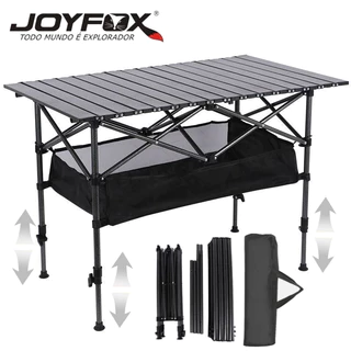 Mesa Dobrável 120X55cm Ultraleve Portátil Altura Ajustável