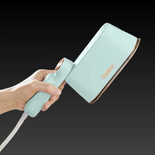 Ferro de passar a Vapor Portátil Gaabor Painel Cerâmico Seco e Úmido Cabo Dobrável top Clean 1500W