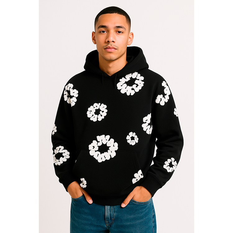 moletom flowers floral | Shopee Brasil