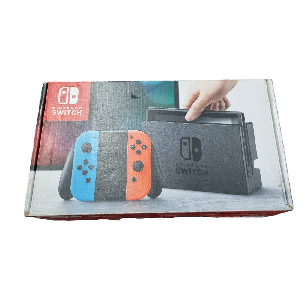 Caixa Original Nintendo Switch V1 Somente Caixa Usada Completa | Shopee ...