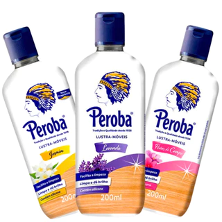 Lustra Móveis 200ml Peroba Várias Fragrâncias