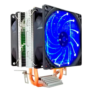 Cooler P/processador Multi Intel 775 I7/i5/i3 Led Azul