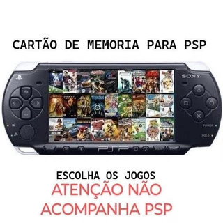 Cartão de memoria Para PSP + Jogos Personalizados Completos