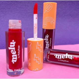 Lip Tint Gel Labial Melu Brilho Labial Lábios Corados Ruby Rose Bochecha Alta Pigmentação Secagem Rápida Versátil em Oferta na Shopee