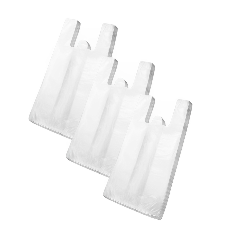 Sacolas Plástica 30x40 c/ 100un Sacola Plásticas Branca Refo