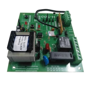 Placa de Motor de Portão Rossi H500 Engemove – Universal até ½ CV, Suporta até 500 Controles, com Freio Eletrônico 433