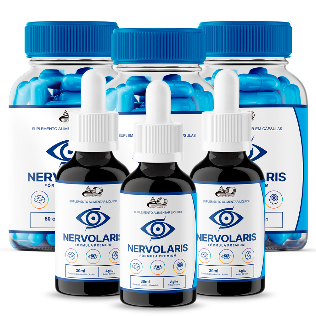Kit 3 Nervolaris 60 Cápsulas + 3 Frascos 30ml Original - Loja Oficial ...