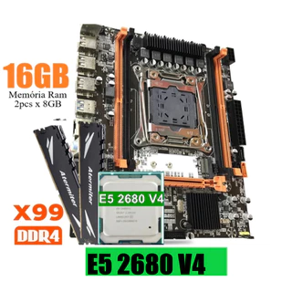 セット動作確認済み新品 X99マザーボード　DUAL CPU E5 2680v4 dual x99 em Promoção na Shopee Brasil 2025