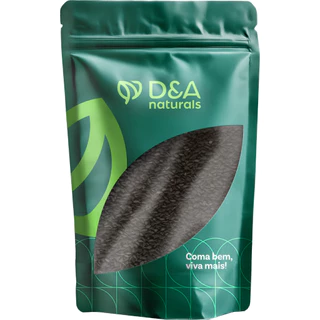 Gergelim Preto 1kg D&A Naturals !