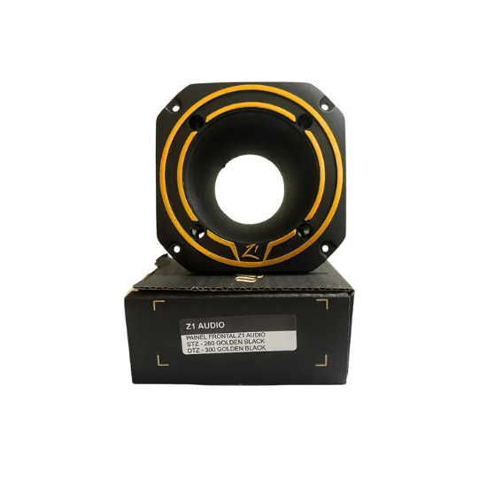 Painel De Tweeter Z1 Audio/ Zetta Stz260/dtz300 Golden Black
