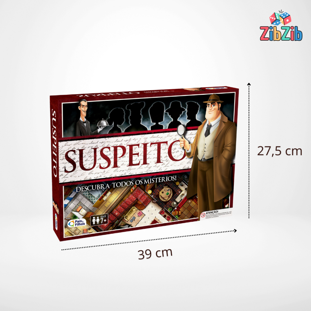 Jogo Tabuleiro Show do Milhão Senhor Malvadeza Suspeito e Cuca