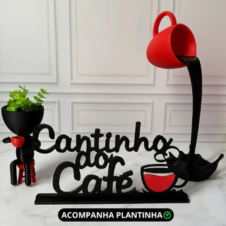 Kit cantinho do café l xícara flutuante l robert plant café