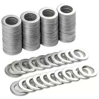 Arruela Parafuso Bujão Óleo 12mm Alumínio Pacote com 10 Und Wgk