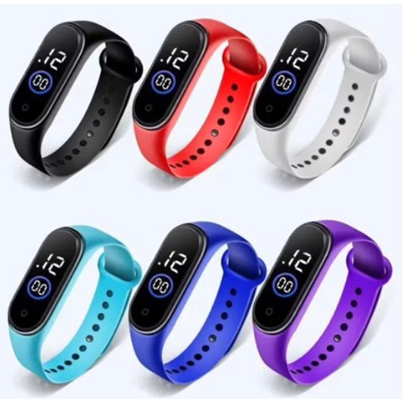 Relogio de Pulso Digital com Smart LED Unissex Masculino e Feminino ...