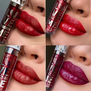 Kit 4 LIP TINT SHINE Mahav LTS-MV - Micropartículas de Brilho Vibrantes e Duradouras em Oferta na Shopee