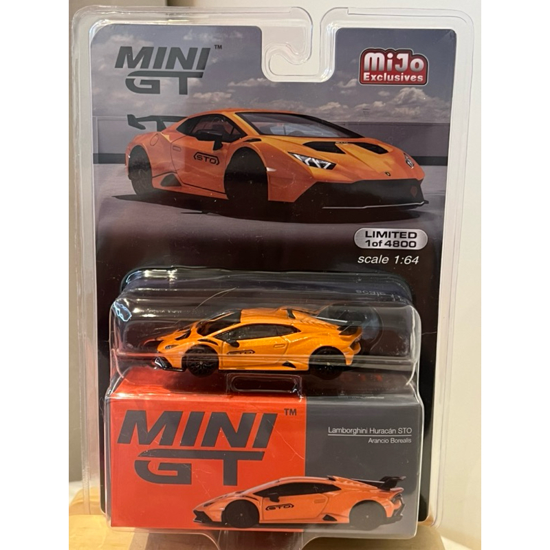 MiniGT Lamborghini Huracan STO Limited 1 of 4800 cartela 🇺🇸