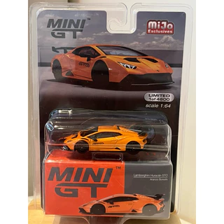 MiniGT Lamborghini Huracan STO Limited 1 of 4800 cartela 🇺🇸