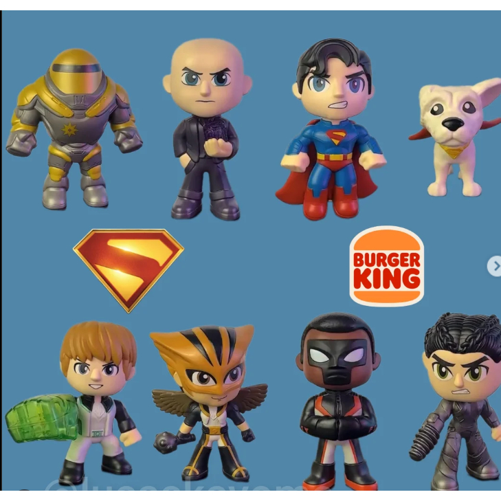 Bonecos Superman O Filme Lacrado - Burger King | Shopee Brasil