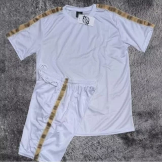 conjunto bermuda e camiseta adulto