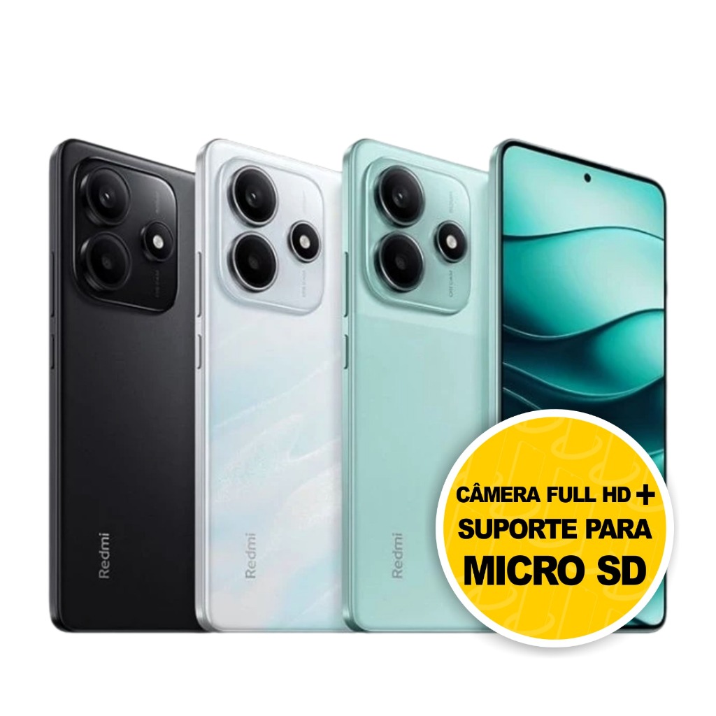 Celular Xiaomi Redmi Note 14 4G 8/256gb Versão Global Original