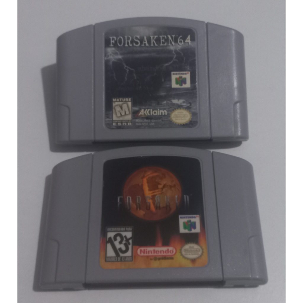 FORSAKEN + FORSAKEN 64 PARA NINTENDO 64 | Shopee Brasil