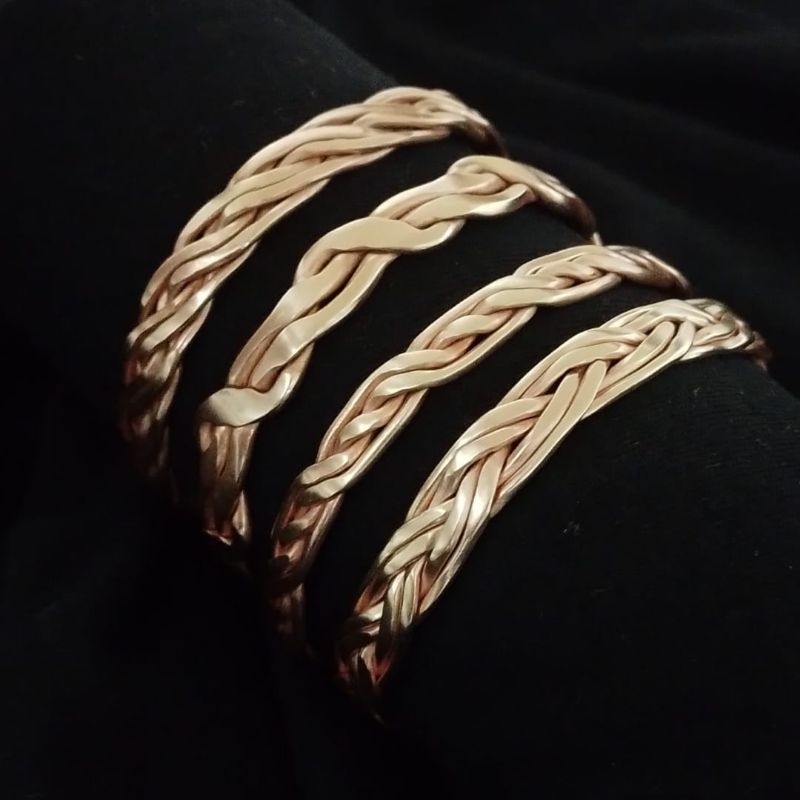 kit 4 bracelete cobre puro!