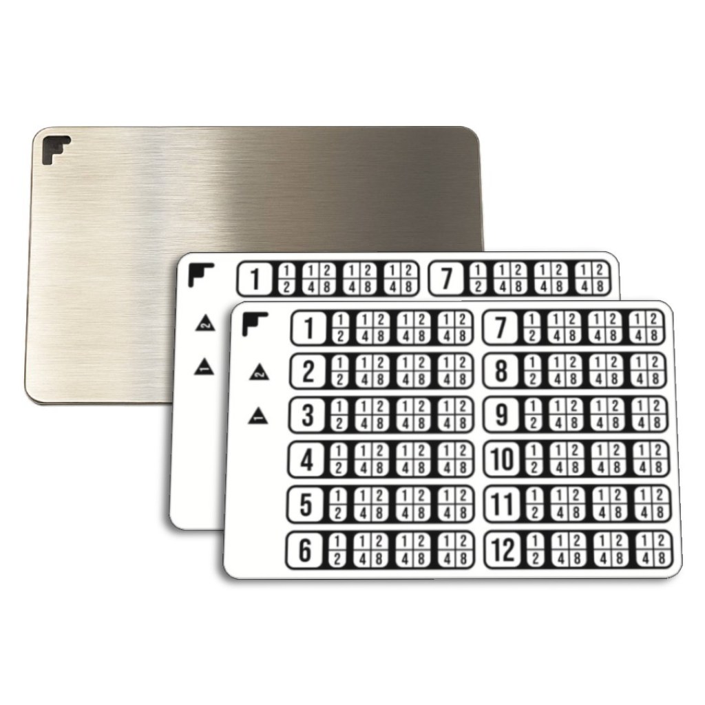 Placa Aço Inox Cripto 12 Palavras | Carteira Fria Bitcoin | Cold Wallet  Cripto | Armazene 12 Seeds Bitcoin | Ethereum | Shopee Brasil